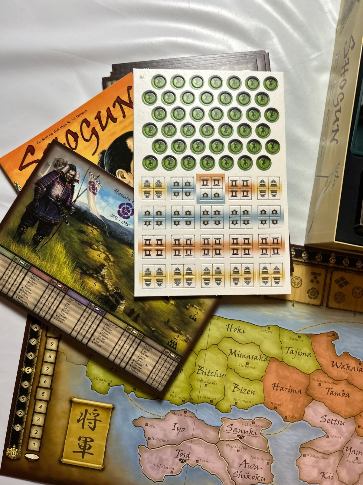 Shogun Brettspiel 2006 Queen Games Dirk Henn  Unbespielt - Ansicht 7