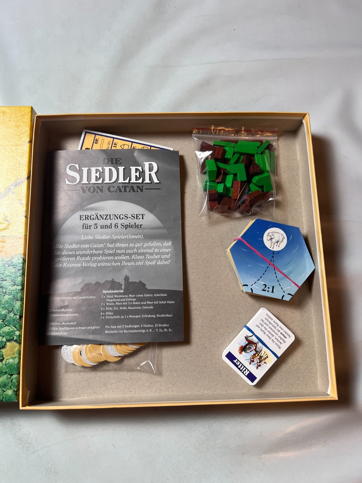 Siedler von Catan - Ergänzungs-Set 5 + 6 Spieler Holz - Vollständig - Ansicht 3