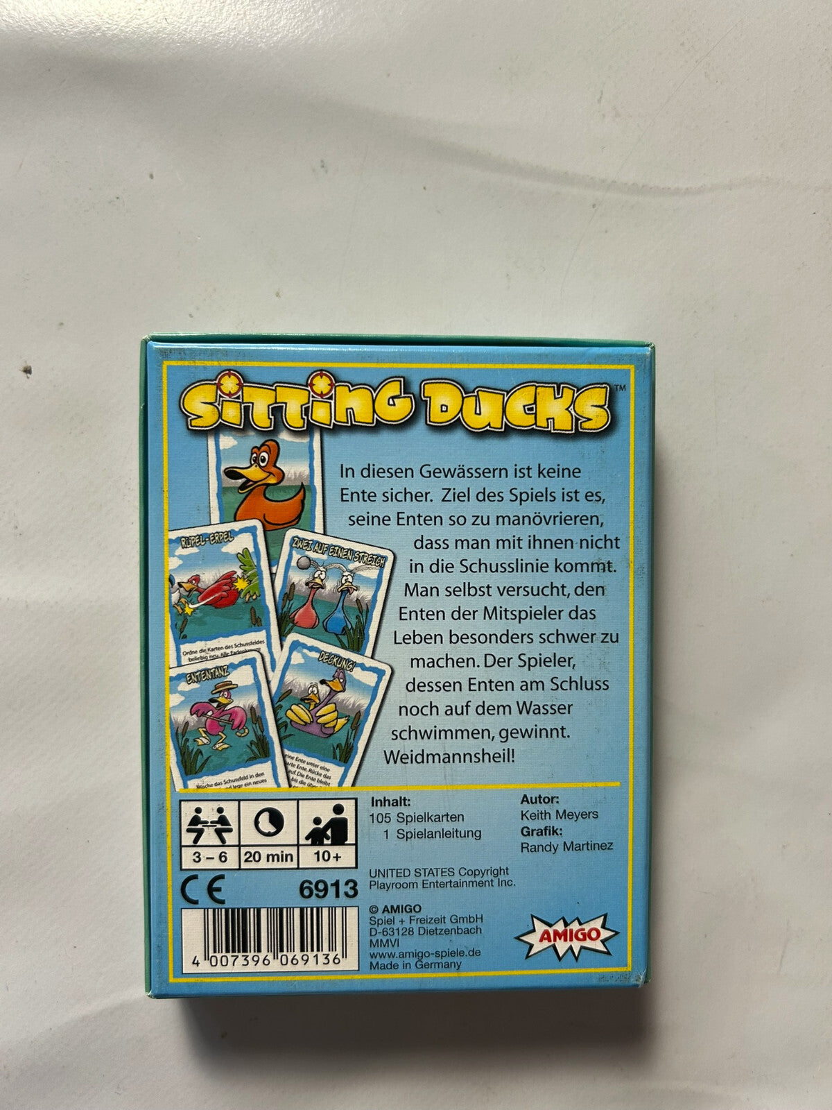 Sitting Ducks Amigo Kartenspiel  Keith Meyers  Vollständig - Ansicht 8