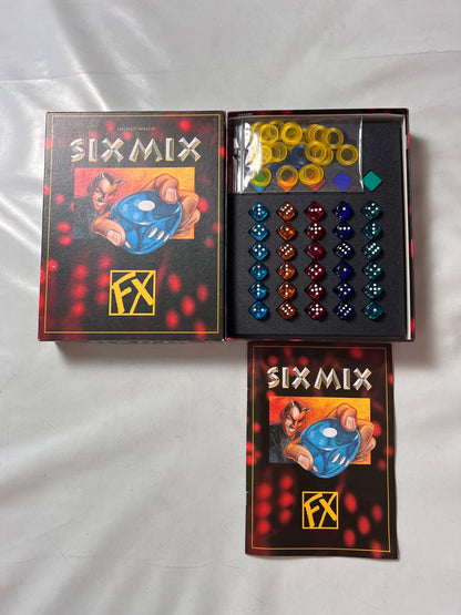 Sixmix FX Schmid Spiele Spiel Gesellschaftsspiel Würfel - Siehe Beschreibung - Ansicht 2