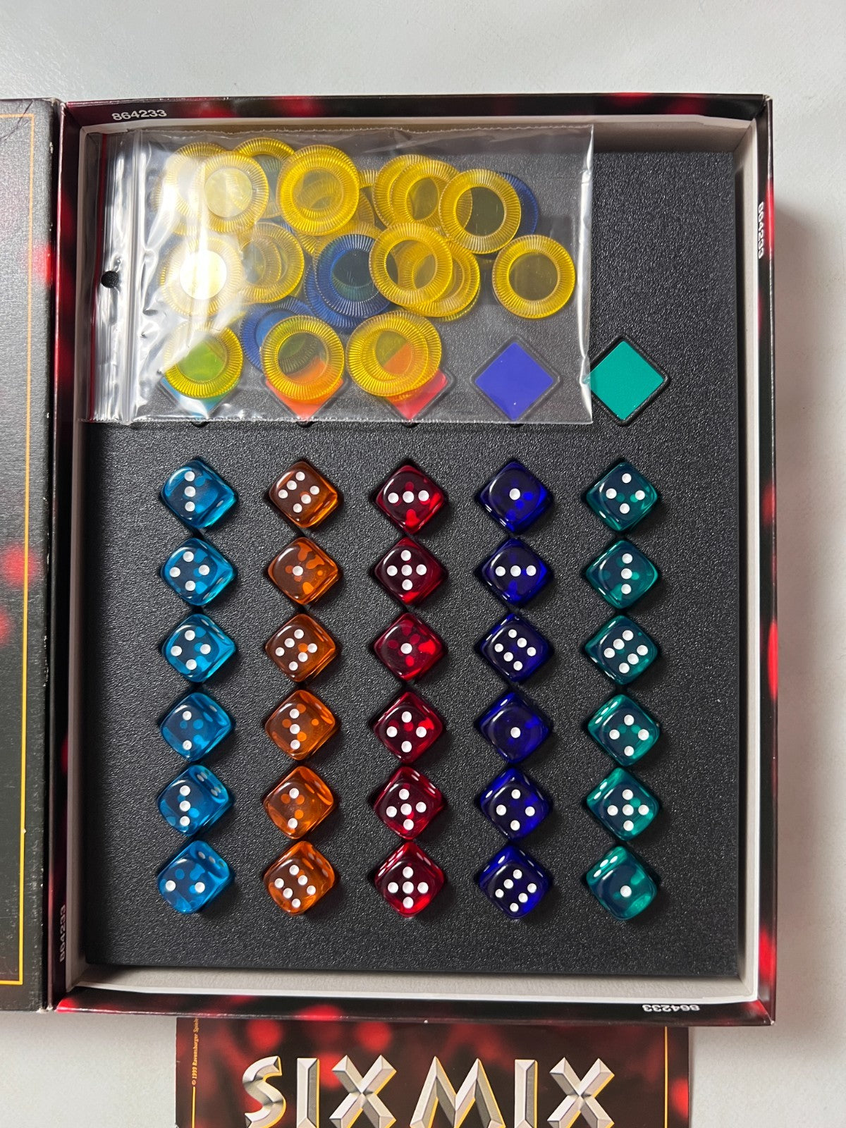 Sixmix FX Schmid Spiele Spiel Gesellschaftsspiel Würfel - Siehe Beschreibung - Ansicht 3