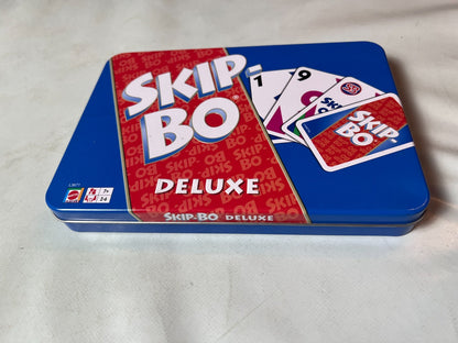 Skip Bo deluxe blau Metalldose Mattel 2006 Kartenspiel Spiel - Vollständig - Ansicht 8