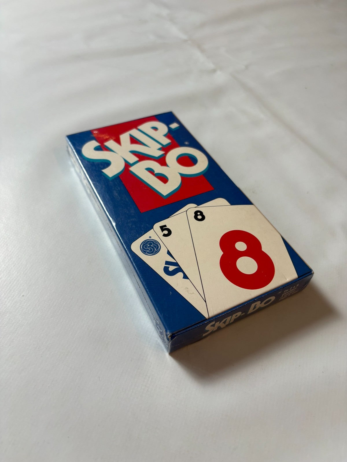 Skip Bo Kartenspiel Mattel blau rote Ausgabe 1992  - NEU in Folie - Ansicht 5