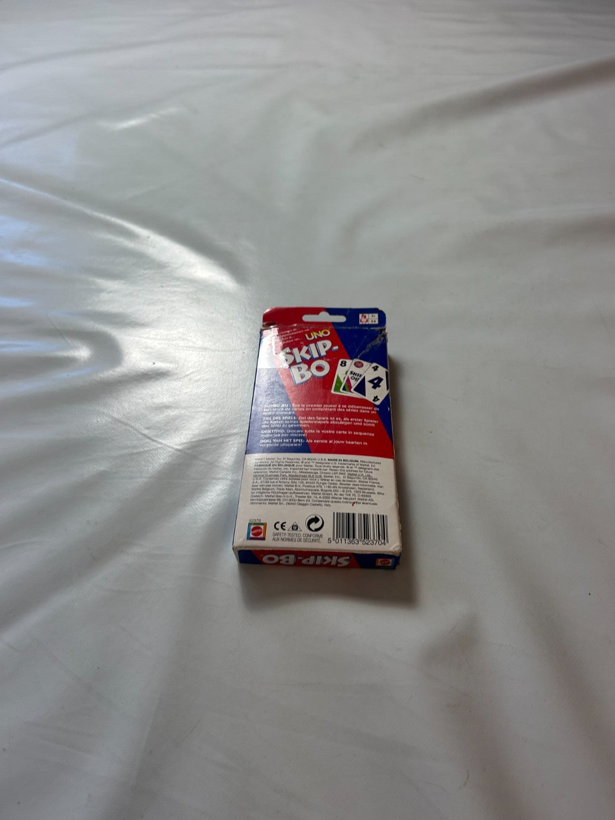 Skip Bo Kartenspiel Mattel blau rote Ausgabe 2003   vollständig - Ansicht 11