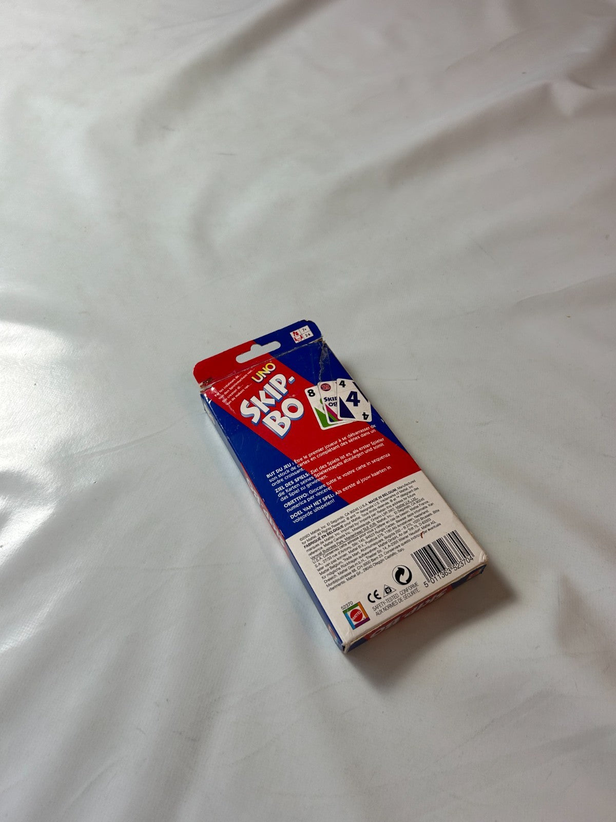 Skip Bo Kartenspiel Mattel blau rote Ausgabe 2003   vollständig - Ansicht 13