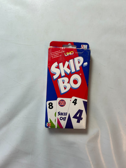 Skip Bo Kartenspiel Mattel blau rote Ausgabe 2003   vollständig - Ansicht 2