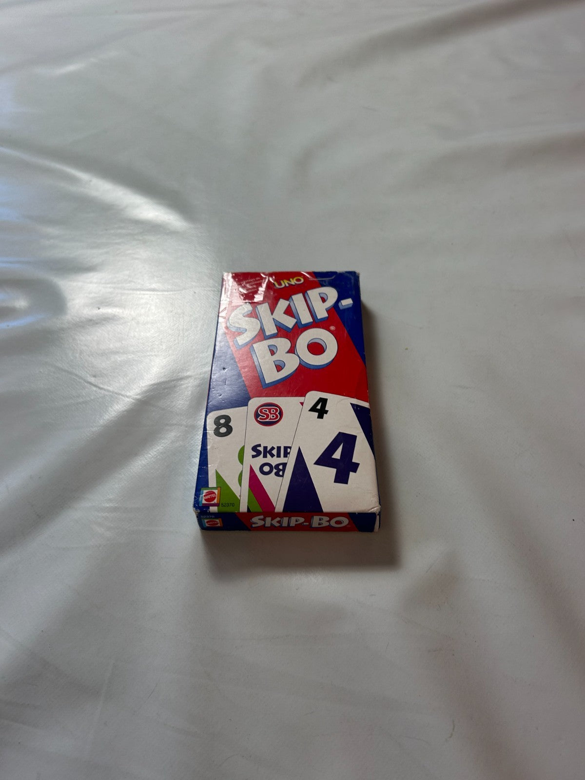Skip Bo Kartenspiel Mattel blau rote Ausgabe 2003   vollständig - Ansicht 3