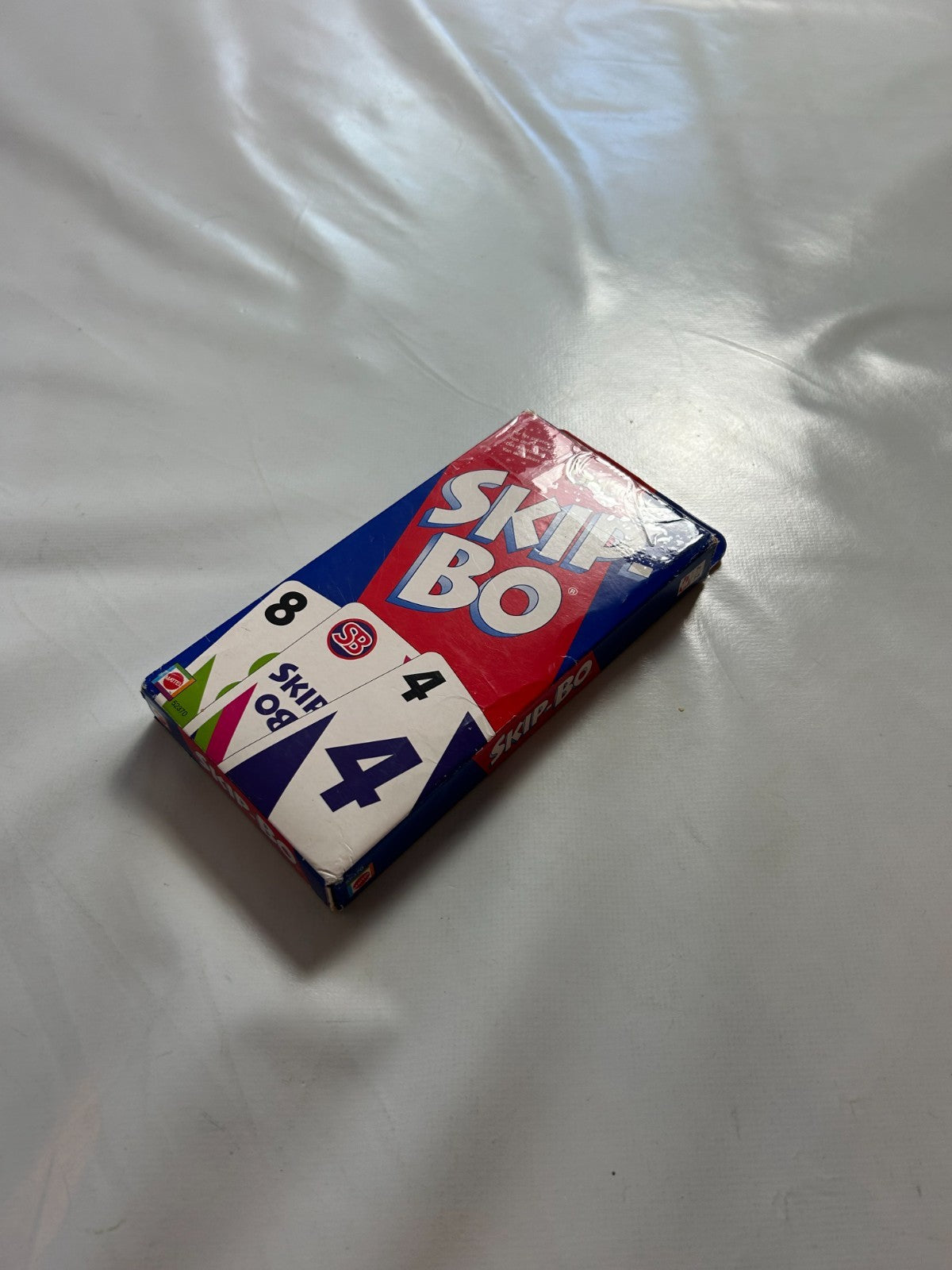 Skip Bo Kartenspiel Mattel blau rote Ausgabe 2003   vollständig - Ansicht 4