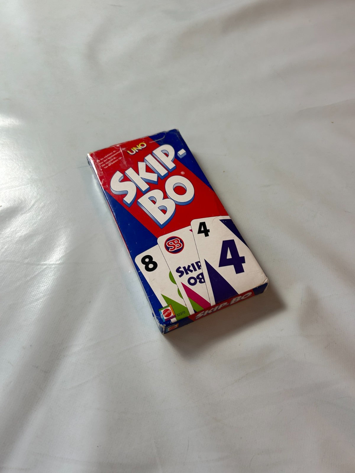 Skip Bo Kartenspiel Mattel blau rote Ausgabe 2003   vollständig - Ansicht 5
