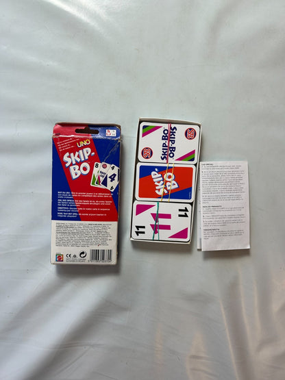 Skip Bo Kartenspiel Mattel blau rote Ausgabe 2003   vollständig - Ansicht 7