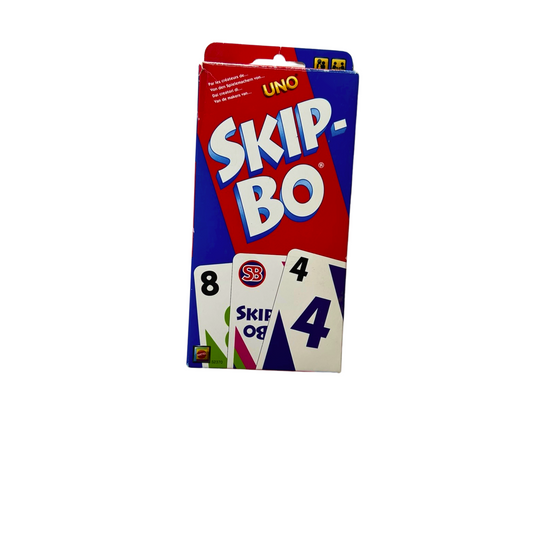 Skip-Bo - Mattel blau rote Ausgabe 2010  - vollständig - Ansicht 1