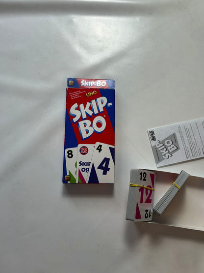 Skip-Bo - Mattel blau rote Ausgabe 2010  - vollständig - Ansicht 10