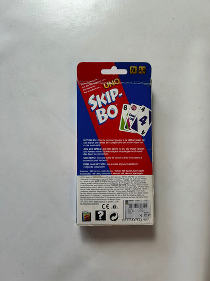 Skip-Bo - Mattel blau rote Ausgabe 2010  - vollständig - Ansicht 11