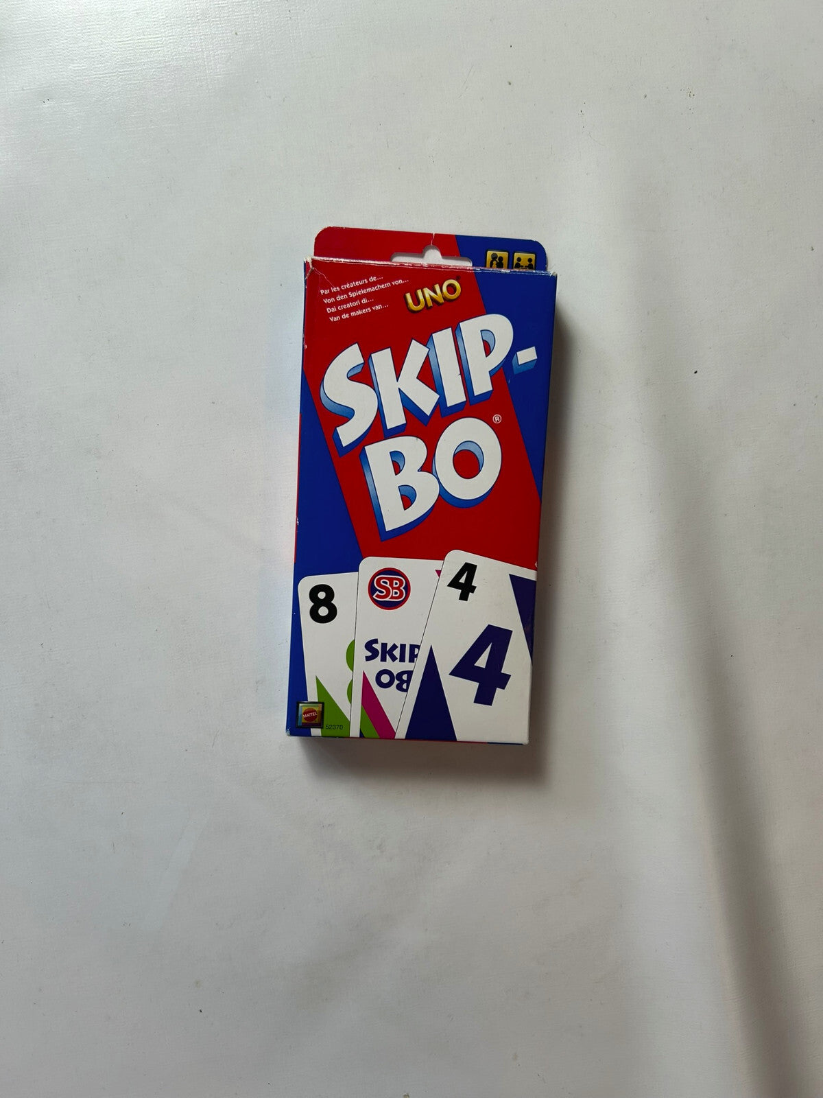 Skip-Bo - Mattel blau rote Ausgabe 2010  - vollständig - Ansicht 3