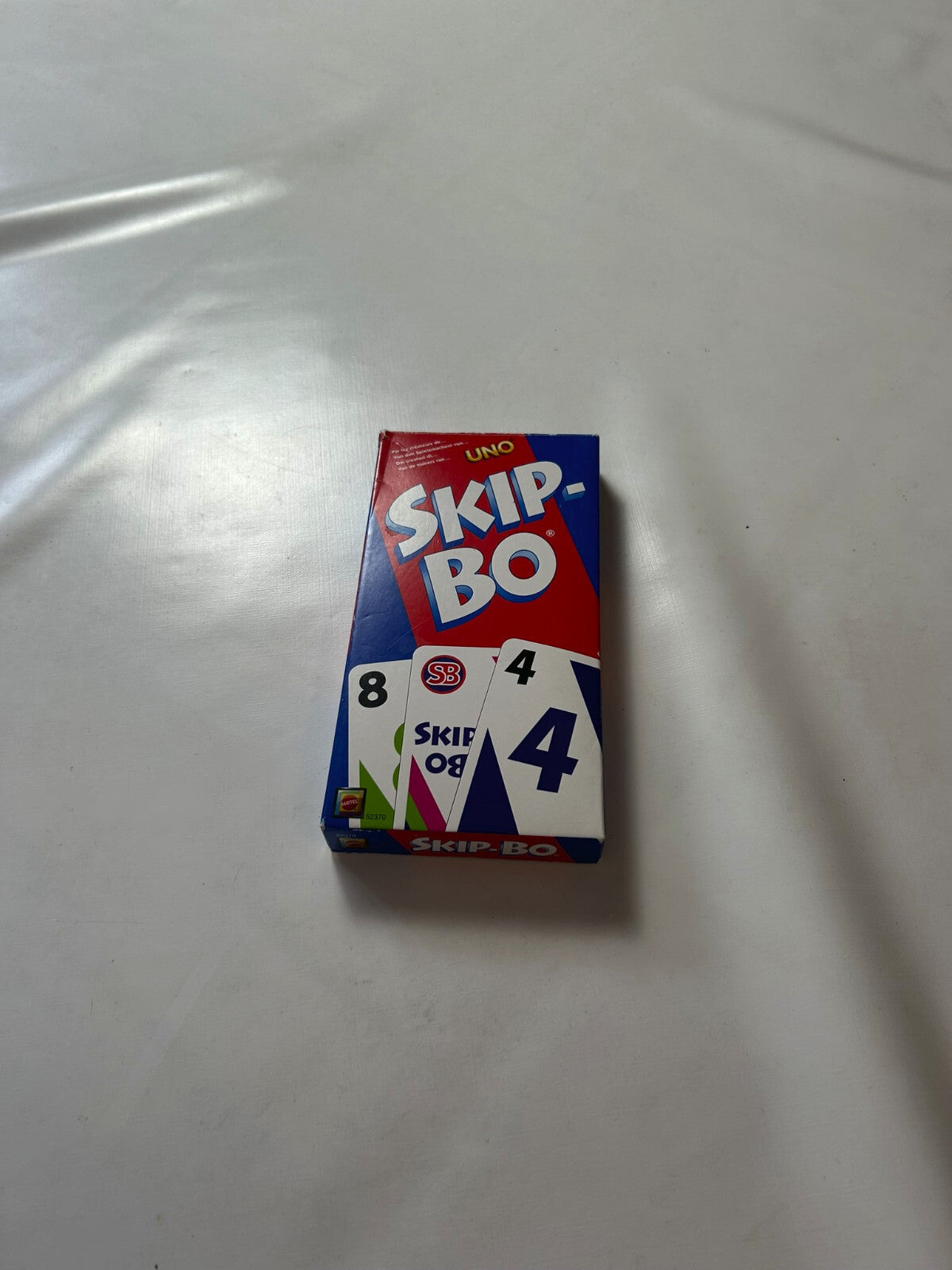 Skip-Bo - Mattel blau rote Ausgabe 2010  - vollständig - Ansicht 4