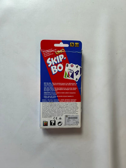 Skip-Bo - Mattel blau rote Ausgabe 2010  - vollständig - Ansicht 5