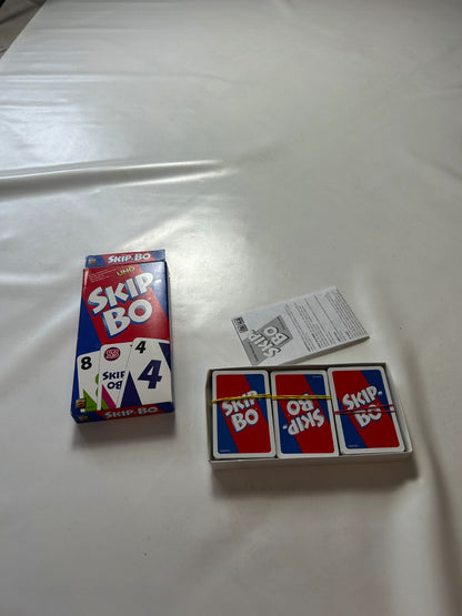 Skip-Bo - Mattel blau rote Ausgabe 2010  - vollständig - Ansicht 8