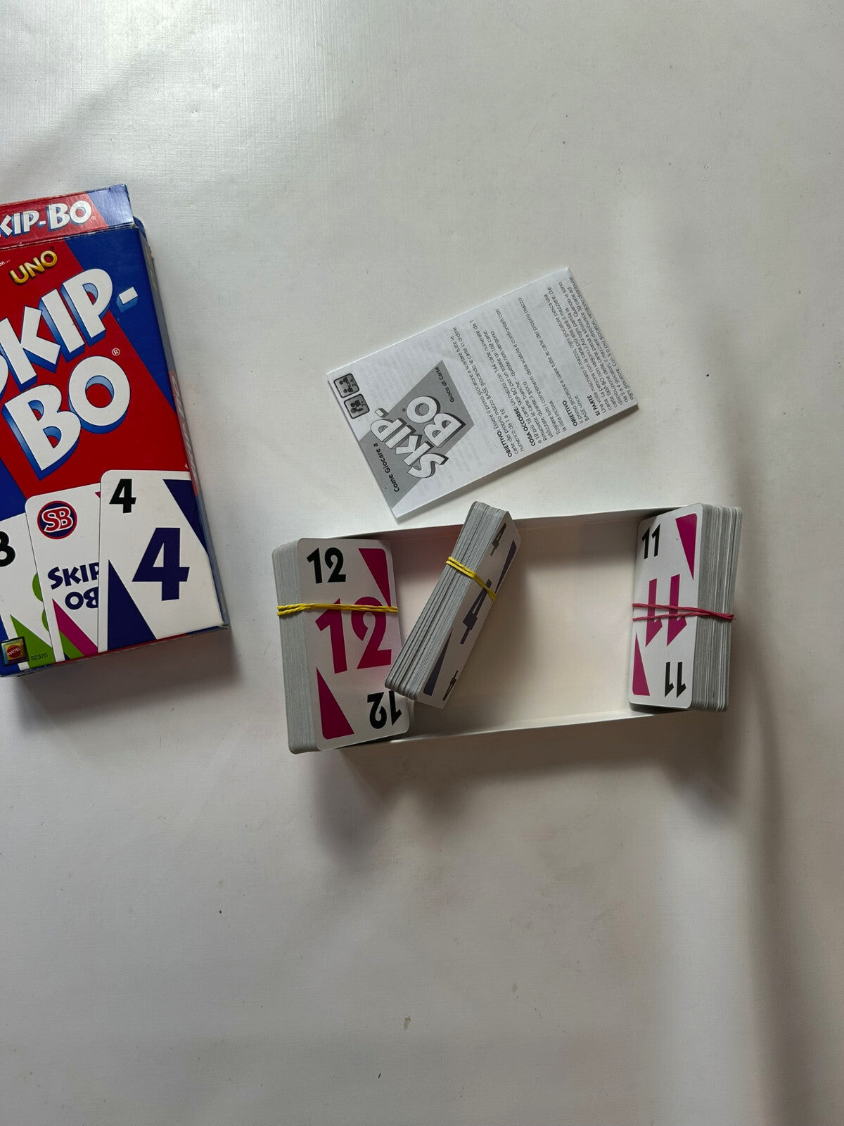 Skip-Bo - Mattel blau rote Ausgabe 2010  - vollständig - Ansicht 9