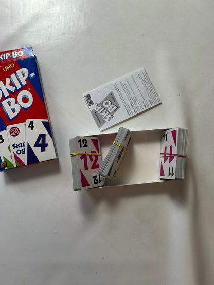 Skip-Bo - Mattel blau rote Ausgabe 2010  - vollständig - Ansicht 9