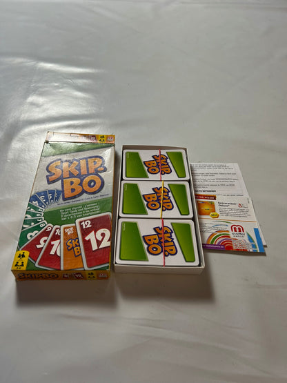 Skip Bo Spiel Kartenspiel Mattel Neuere Version - Vollständig - Ansicht 3