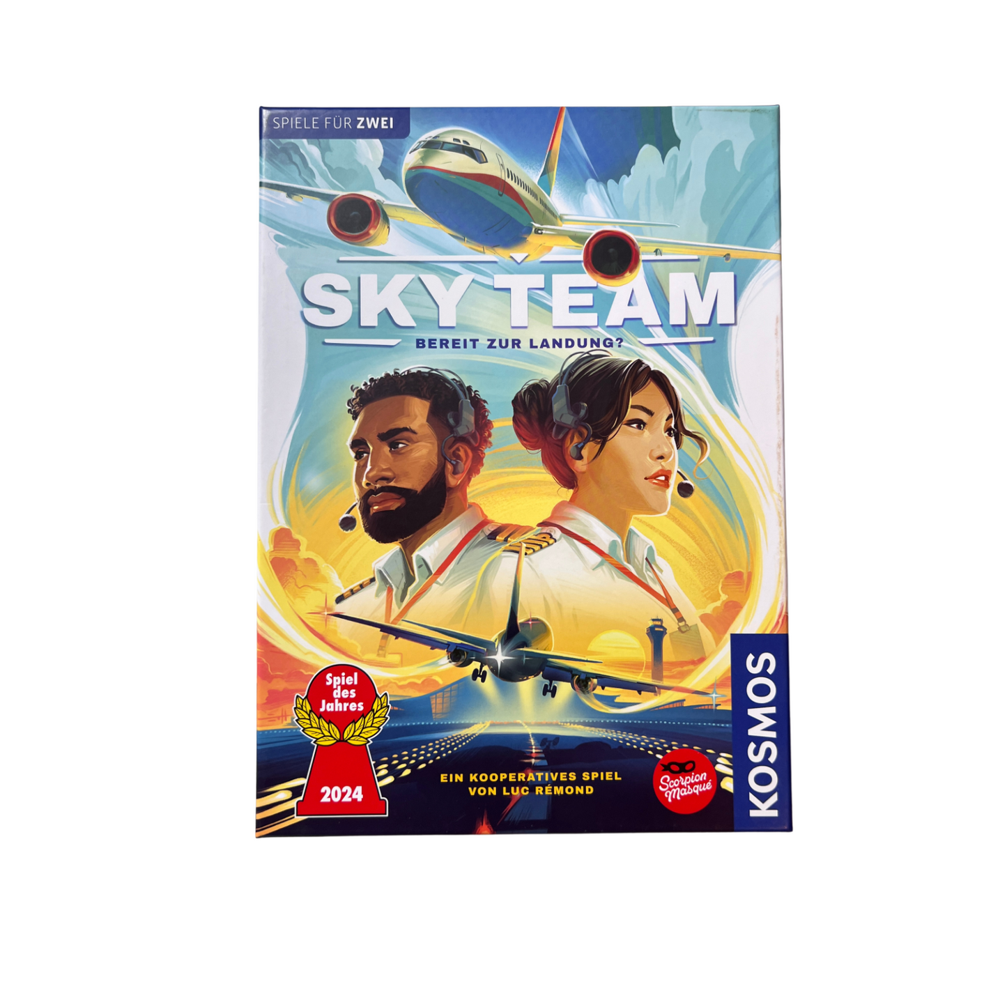 Sky Team – „Bereit zur Landung?“ (Spiel des Jahres 2024) Kosmos – NEU - Ansicht 1