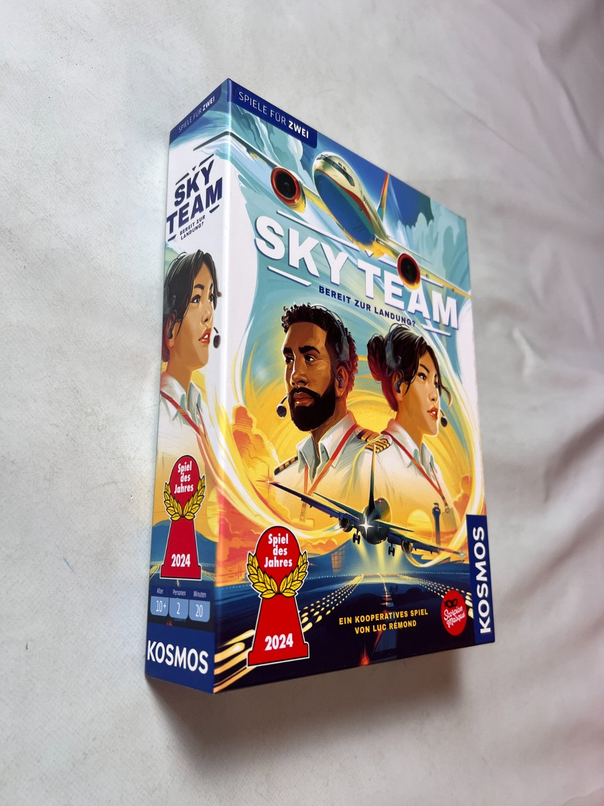 Sky Team – „Bereit zur Landung?“ (Spiel des Jahres 2024) Kosmos – NEU - Ansicht 3