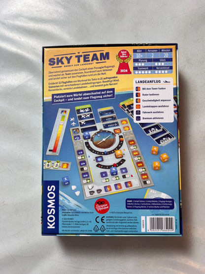 Sky Team – „Bereit zur Landung?“ (Spiel des Jahres 2024) Kosmos – NEU - Ansicht 7