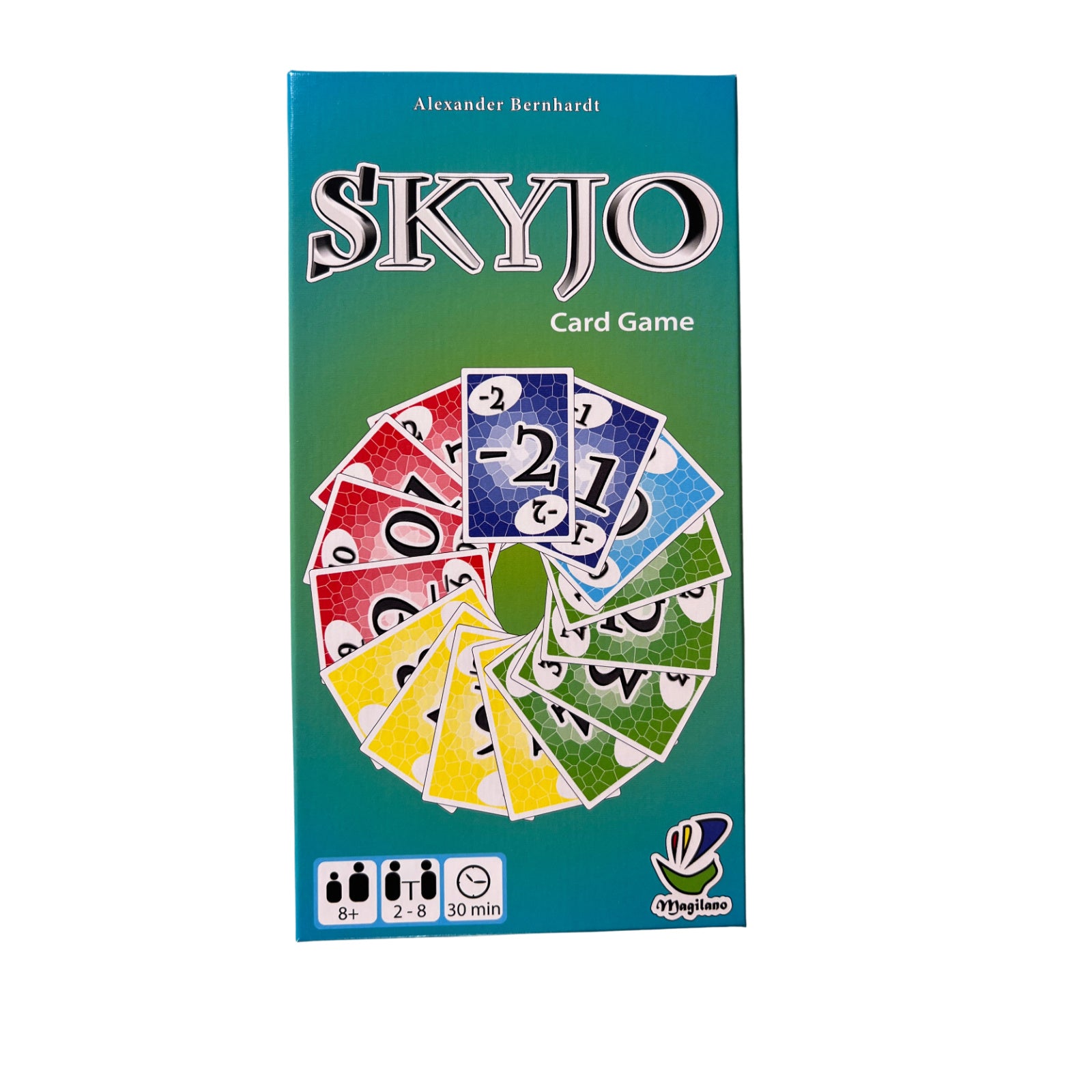 Skyjo Kartenspiel Magilano Gesellschaftsspiel Familienspiel – SKU A14566 – Kartenspiel gebraucht kaufen bei Brettspielimperium