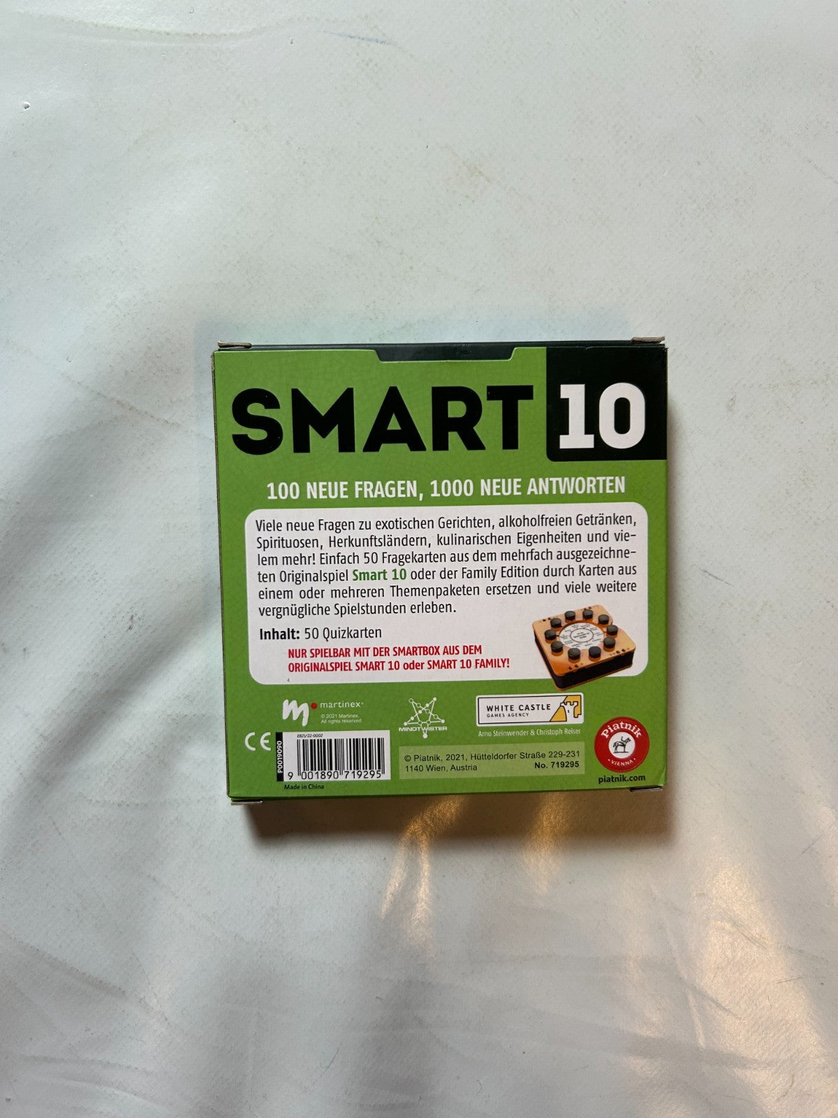 Smart 10 Erweiterung 1  Food & Drink Spiel Deutsch 2021  Vollständig - Ansicht 8