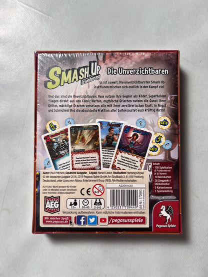 Smash Up Erweiterung Die Unverzichtbaren Pegasus Kartenspiel - NEU in Folie - Ansicht 7