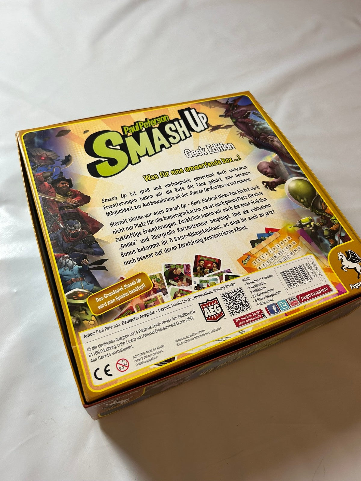 Smash up Geek Edition Mit div. Erweiterungen Spiel Pegasus  Vollständig - Ansicht 11