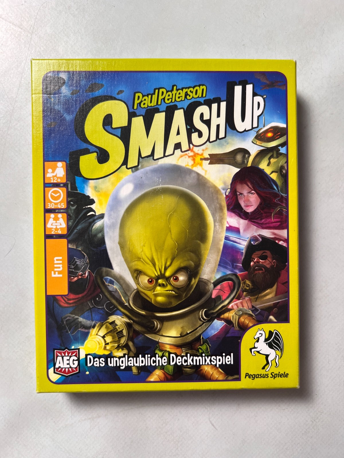 Smash Up - Pegasus Spiele - Paul Peterson - Kartenspiel - Vollständig - Ansicht 3