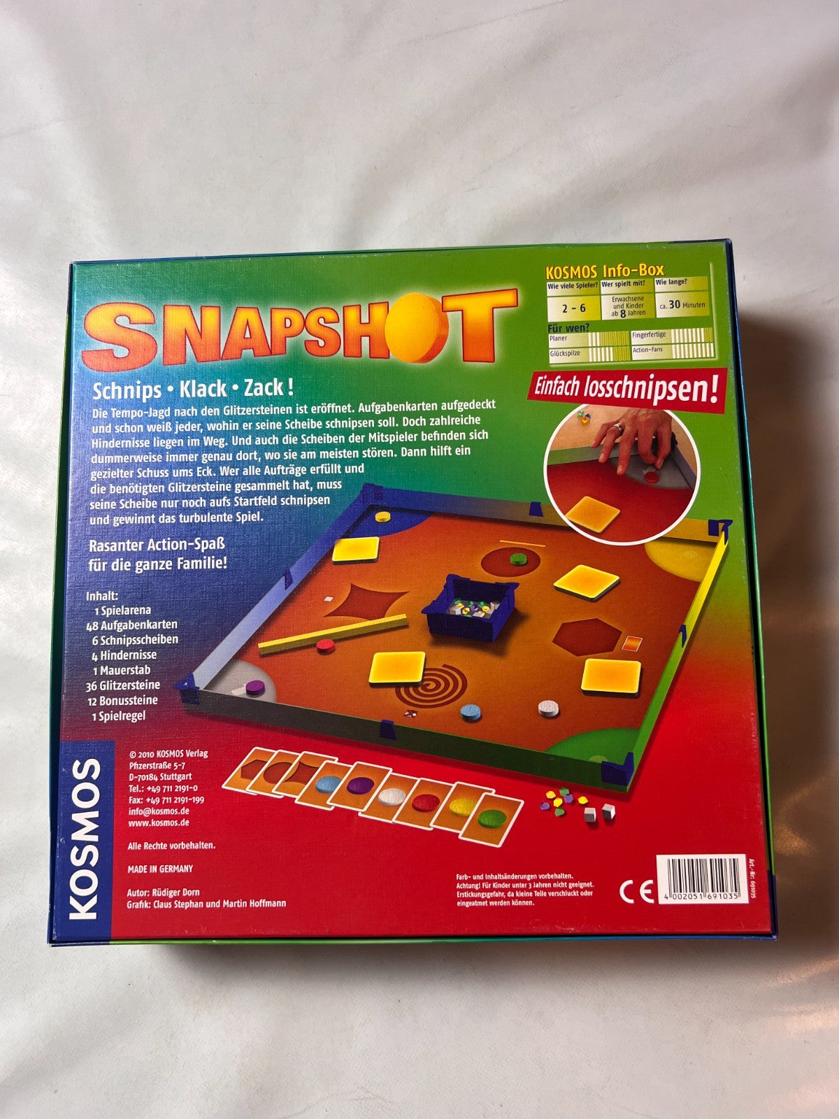 Snapshot von Kosmos Brettspiel vollständig Schnipp-Spaß - Vollständig - Ansicht 9
