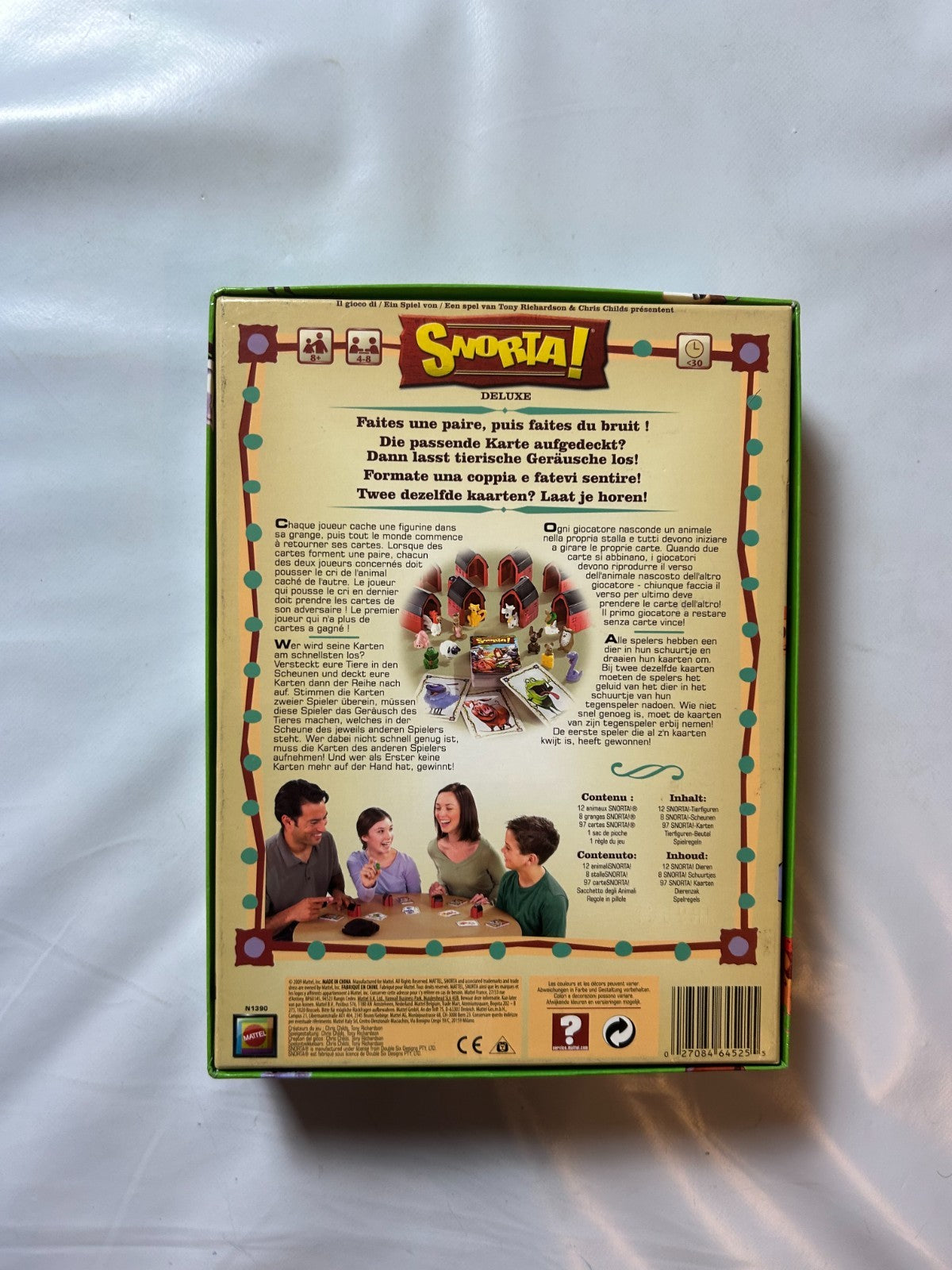 Snorta! Deluxe  Brettspiel Gesellschaftsspiel  Mattel 2009  vollständig - Ansicht 10