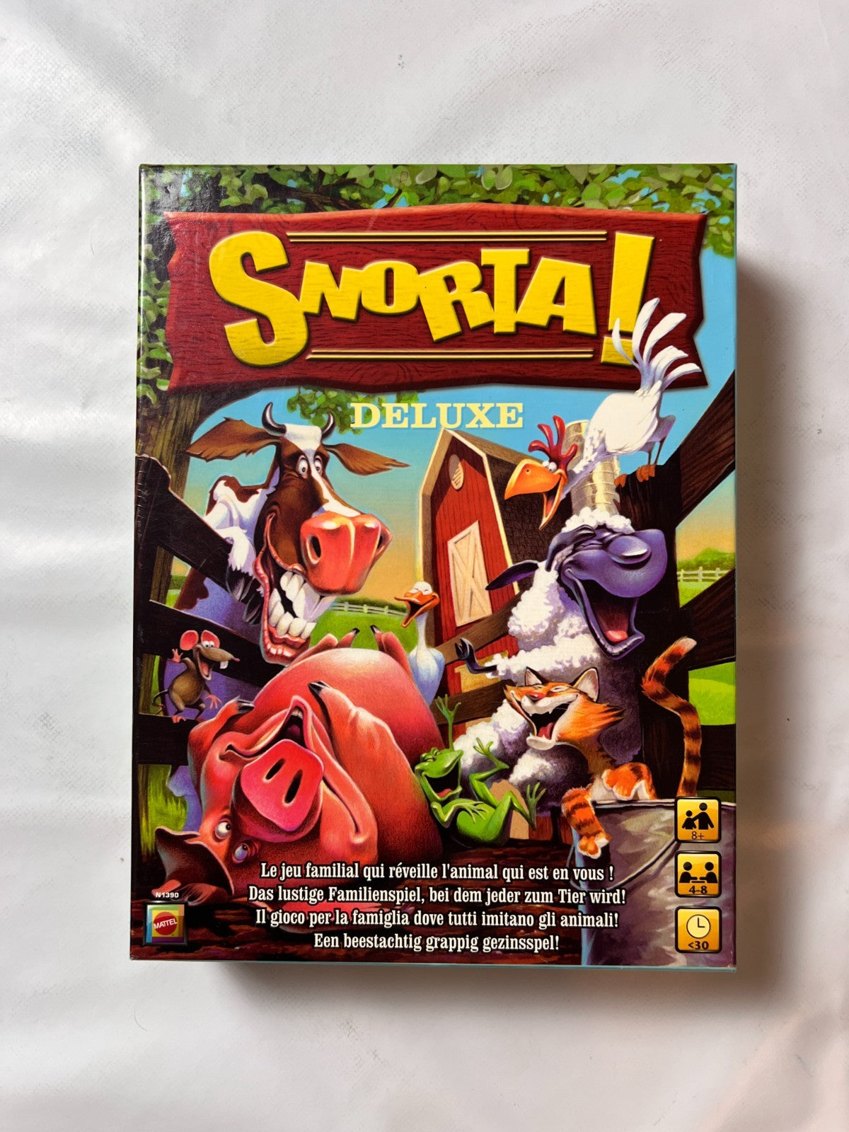 Snorta! Deluxe - Brettspiel Gesellschaftsspiel - Mattel 2009 - vollständig - Ansicht 4