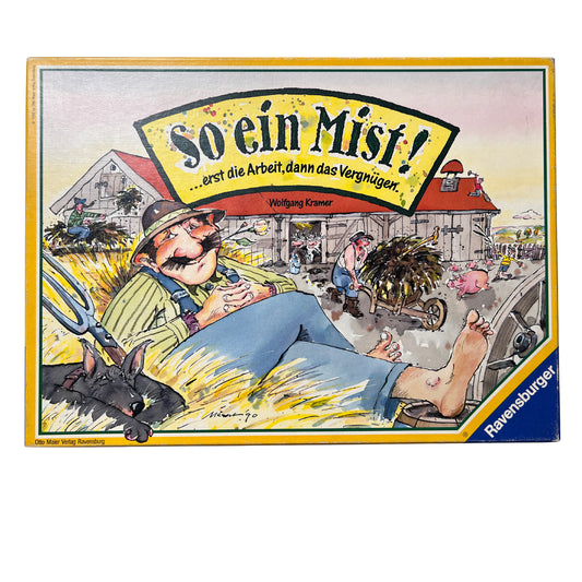 So ein Mist!...erst die Arbeit, dann das Vergnügen Ravensburger – SKU A9697 – Gesellschaftsspiel gebraucht kaufen bei Brettspielimperium