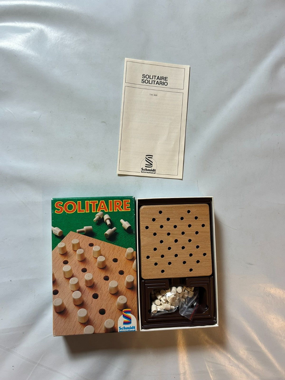 SOLITAIRE Schmidt Spiele Solitair Holz Spielbrett 6263090 vollständig - Ansicht 6