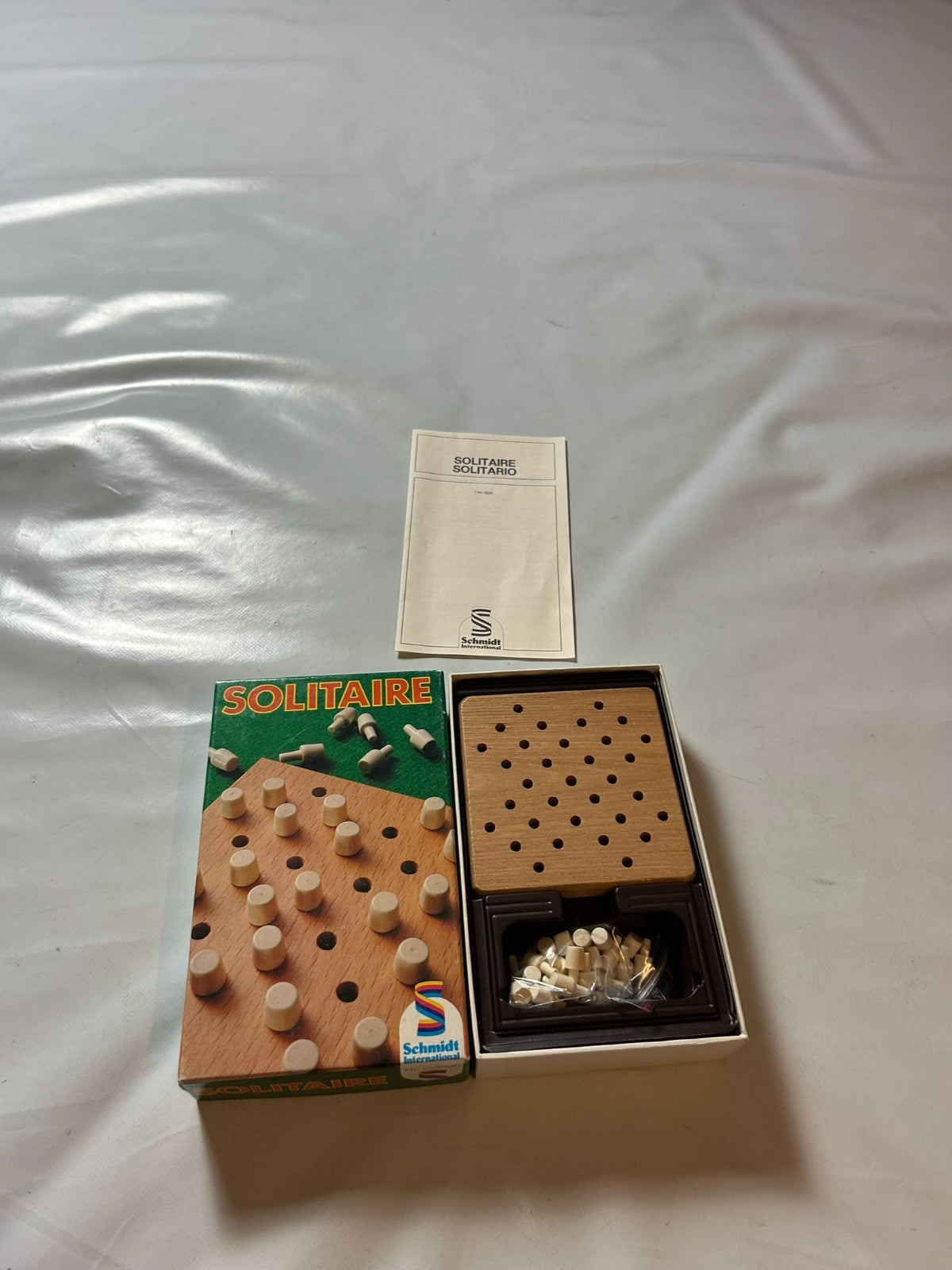 SOLITAIRE Schmidt Spiele Solitair Holz Spielbrett 6263090 vollständig - Ansicht 7