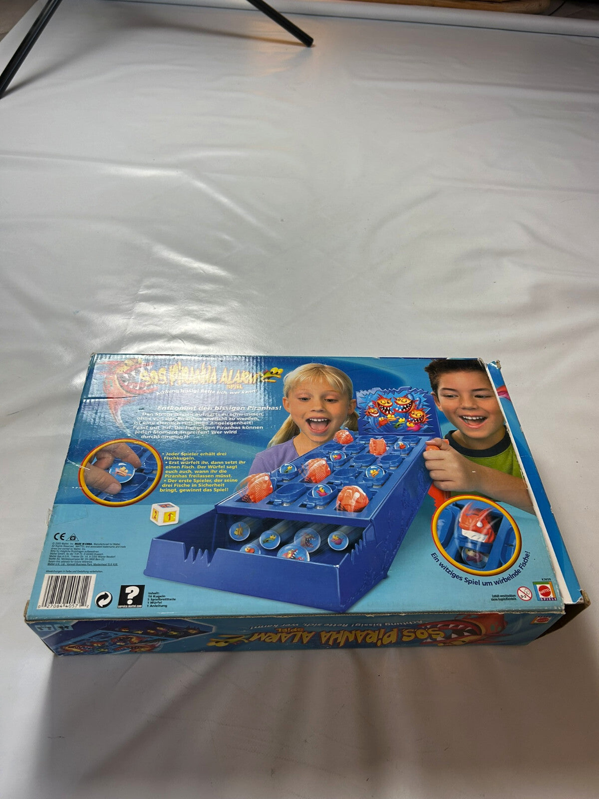 SOS Piranha Alarm - Mattel - Kinderspiel - ab 5 Jahre - Vollständig - Ansicht 10