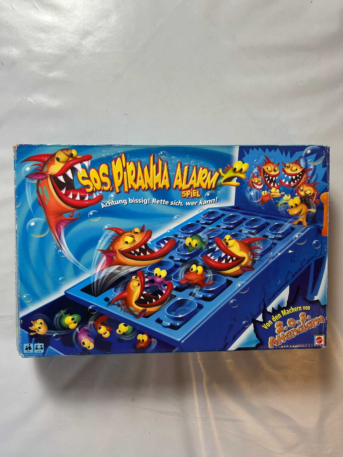 SOS Piranha Alarm - Mattel - Kinderspiel - ab 5 Jahre - Vollständig - Ansicht 2