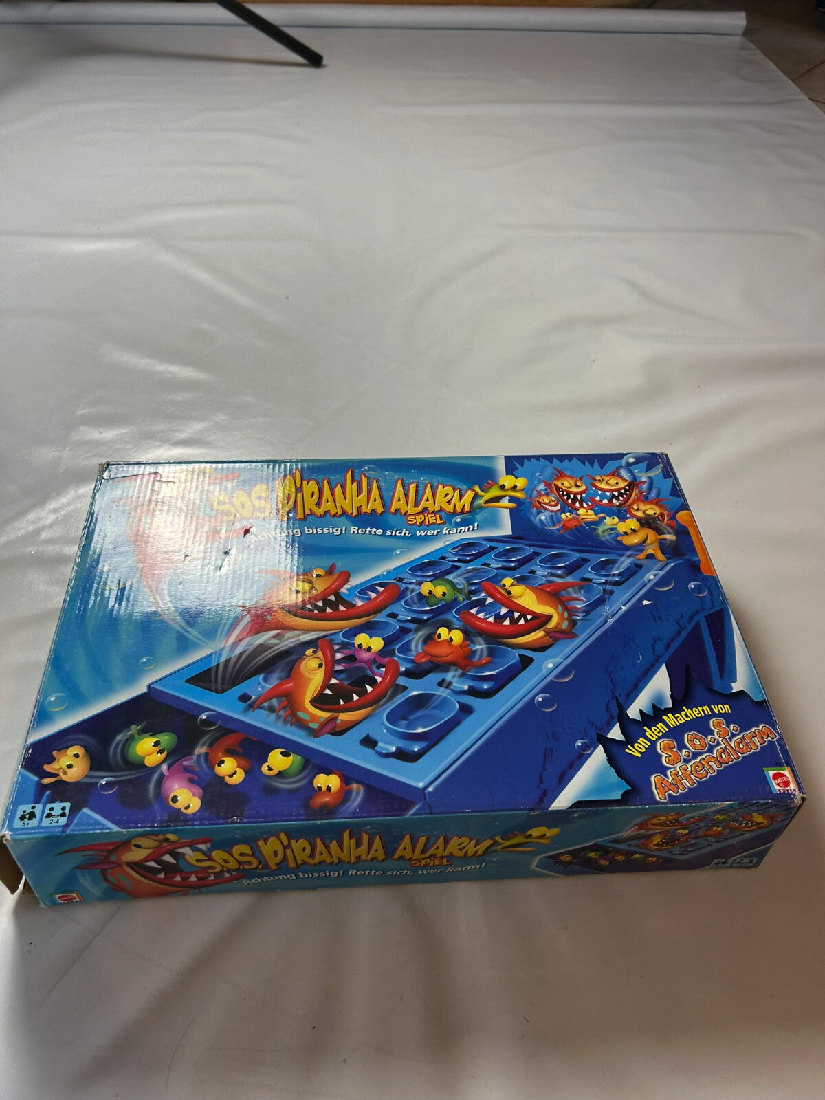SOS Piranha Alarm - Mattel - Kinderspiel - ab 5 Jahre - Vollständig - Ansicht 3