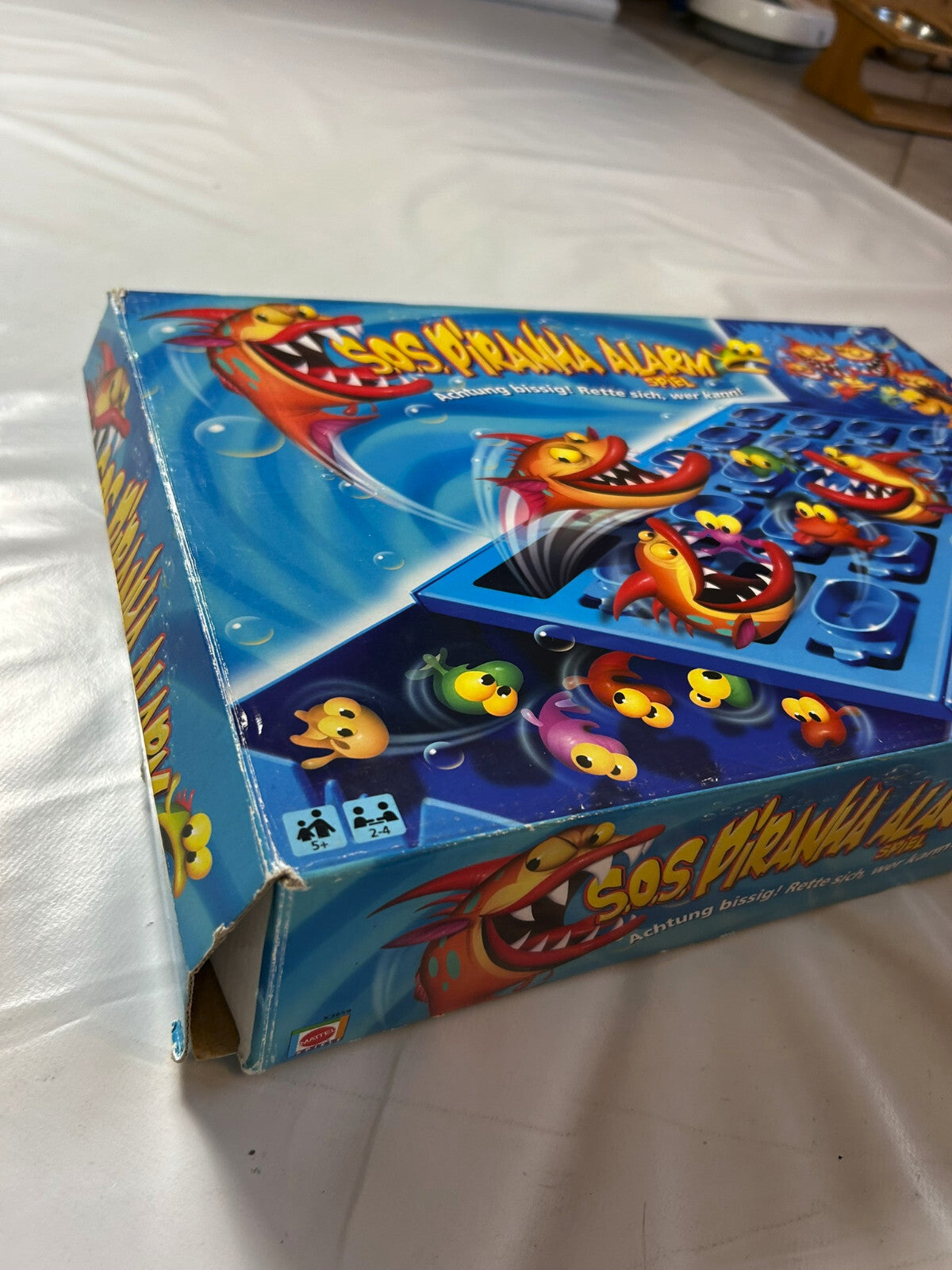 SOS Piranha Alarm - Mattel - Kinderspiel - ab 5 Jahre - Vollständig - Ansicht 4