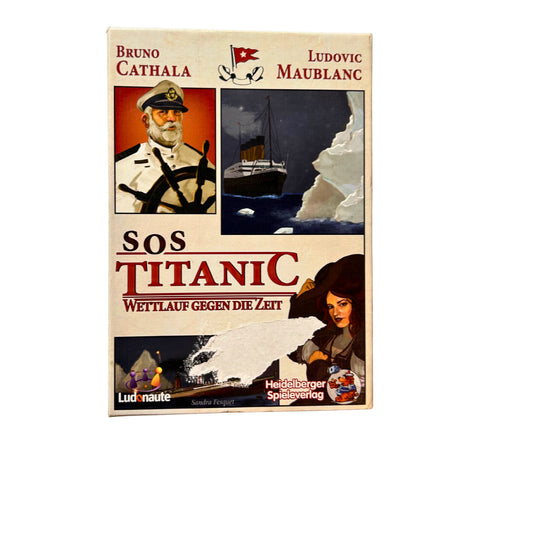 SOS TITANIC Heidelberger Deutsche Version – SKU A11019 – Gesellschaftsspiel gebraucht kaufen bei Brettspielimperium