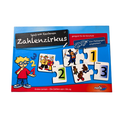 Spaß Am Rechnen Zahlenzirkus, Erstes Lernspiel Noris  Vollständig - Ansicht 1
