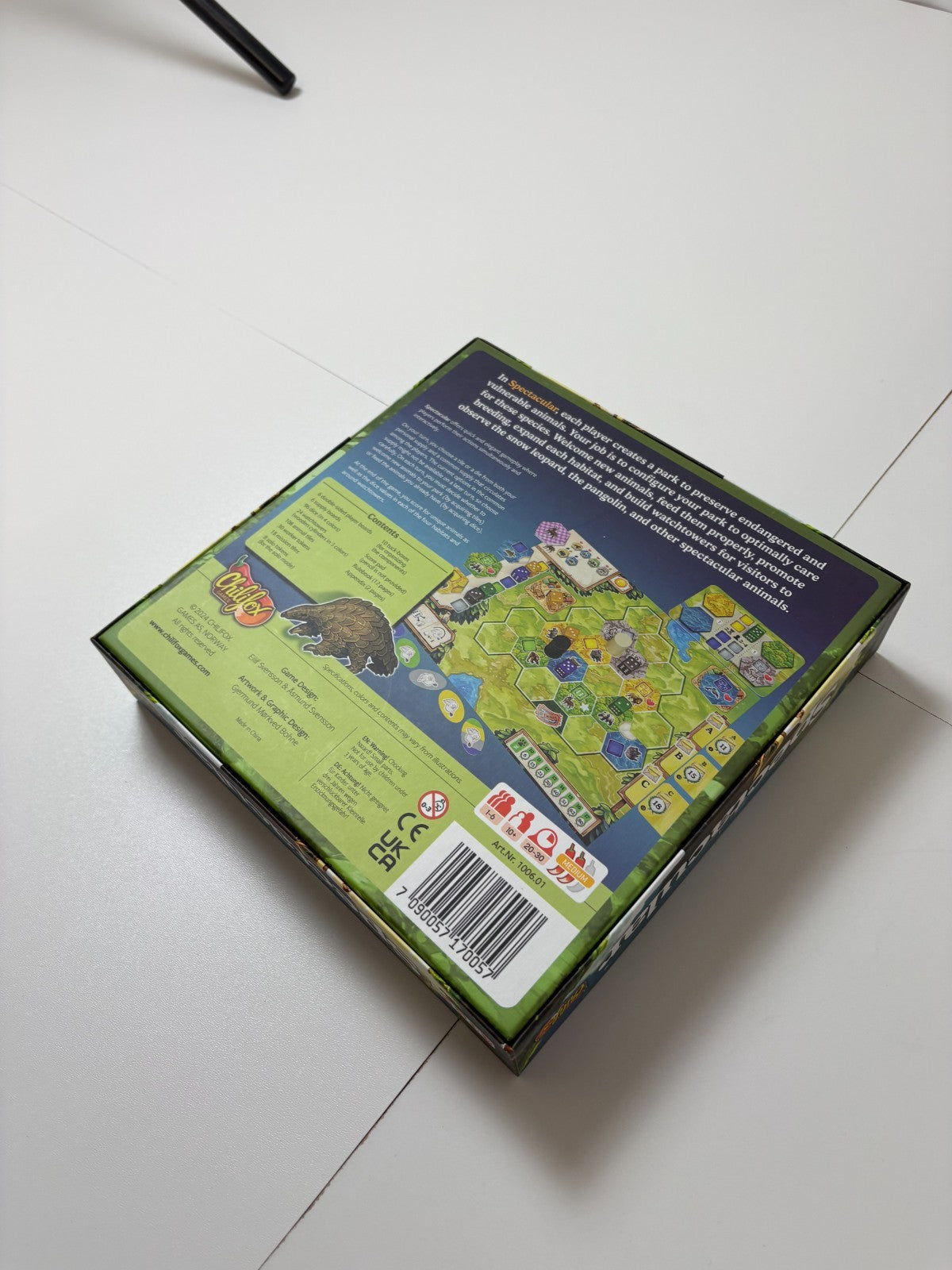 Spectacular Brettspiel englisch Chilifox Games - Vollständig - Ansicht 10