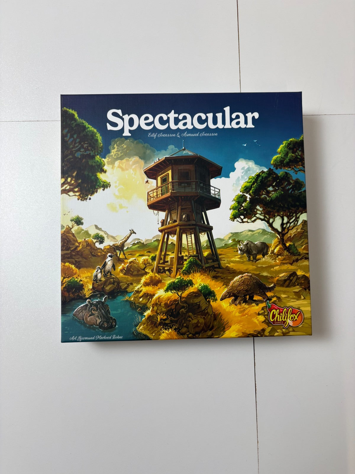 Spectacular Brettspiel englisch Chilifox Games - Vollständig - Ansicht 2