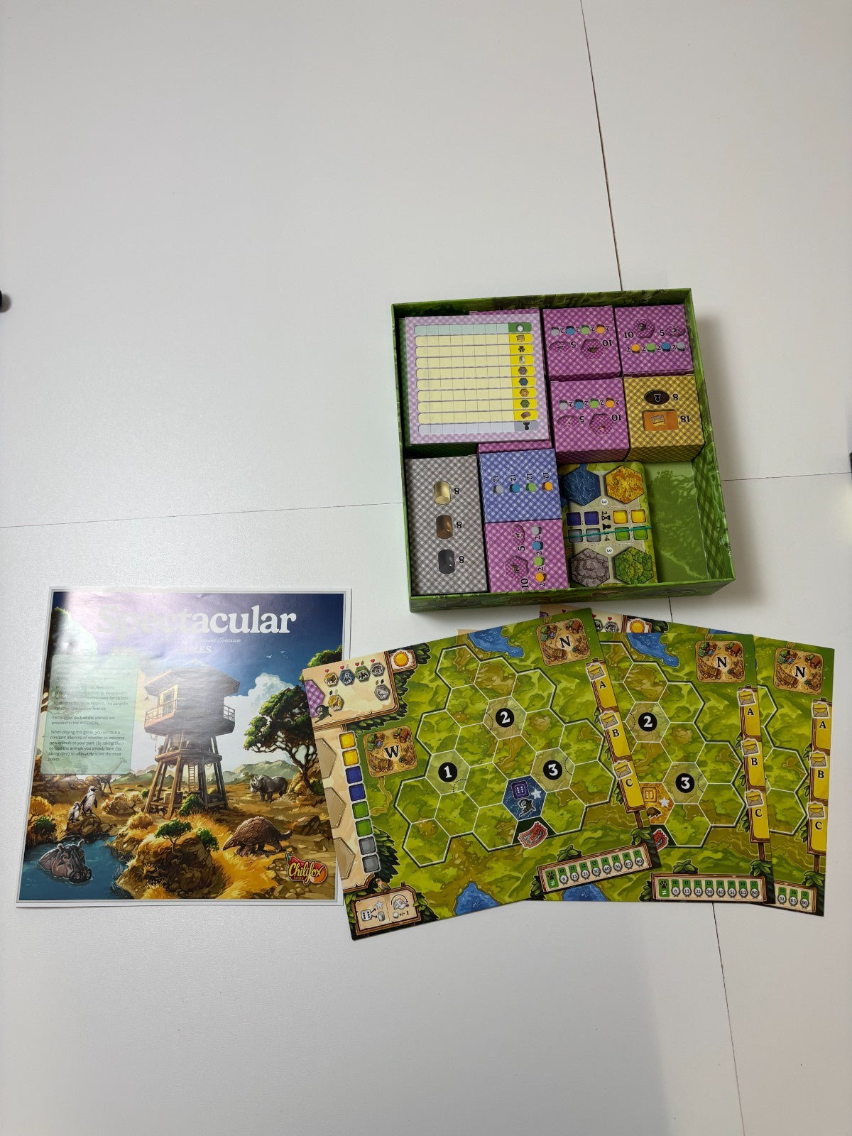 Spectacular Brettspiel englisch Chilifox Games - Vollständig - Ansicht 6