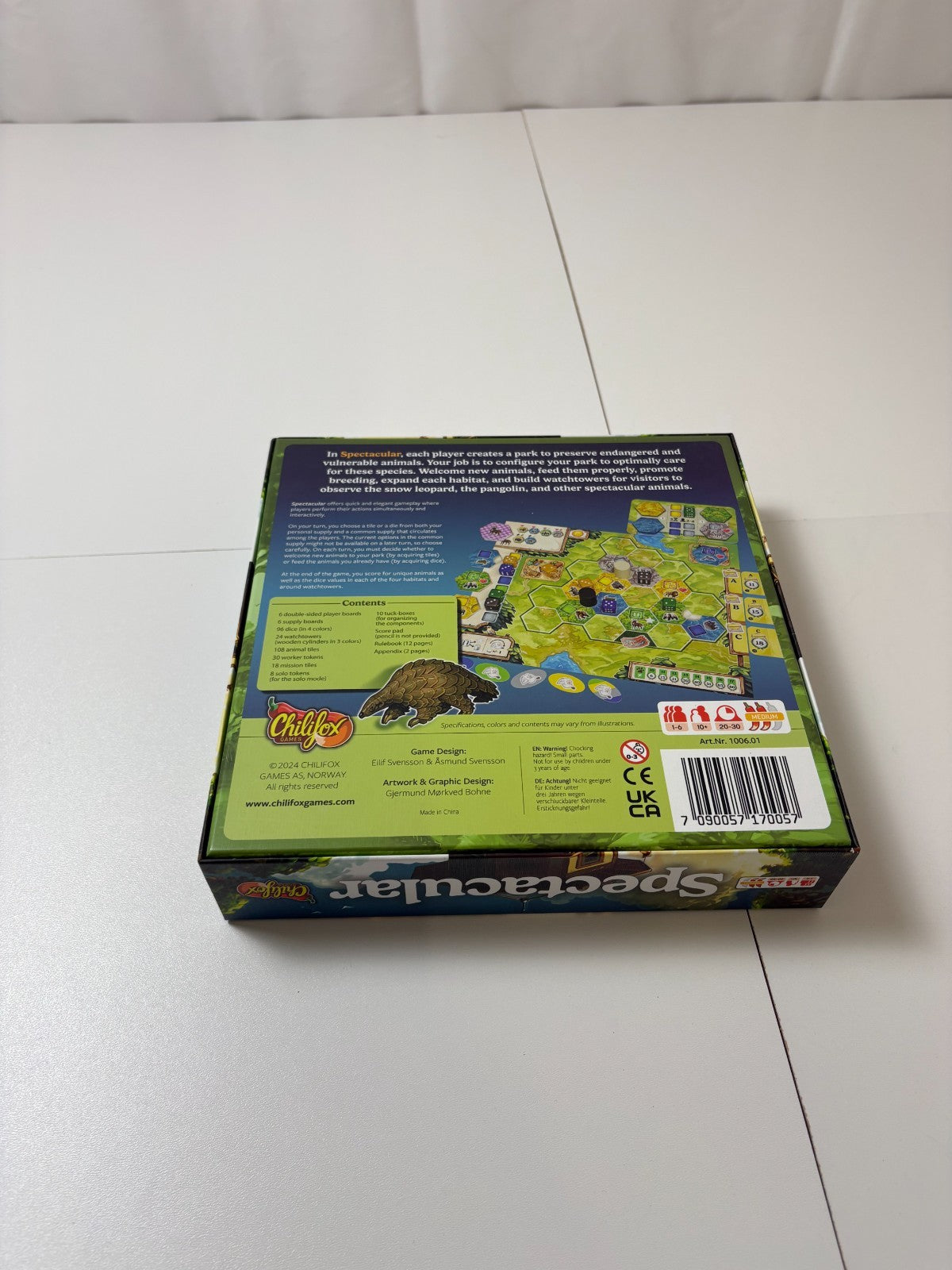 Spectacular Brettspiel englisch Chilifox Games - Vollständig - Ansicht 9