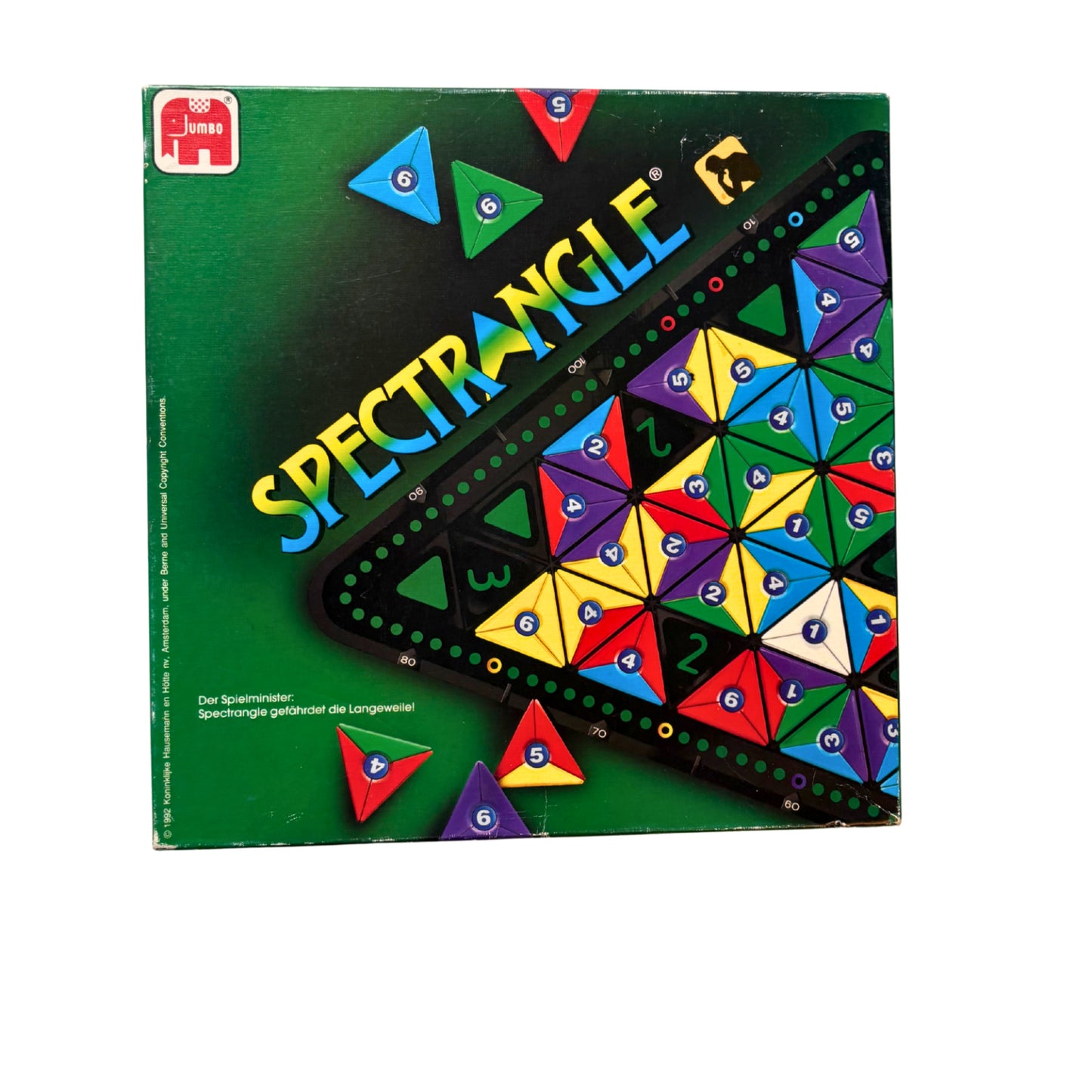 Spectrangle Jumbo - 1992 - Gesellschaftsspiel - Brettspiel – SKU A13649 – Gesellschaftsspiel gebraucht kaufen bei Brettspielimperium