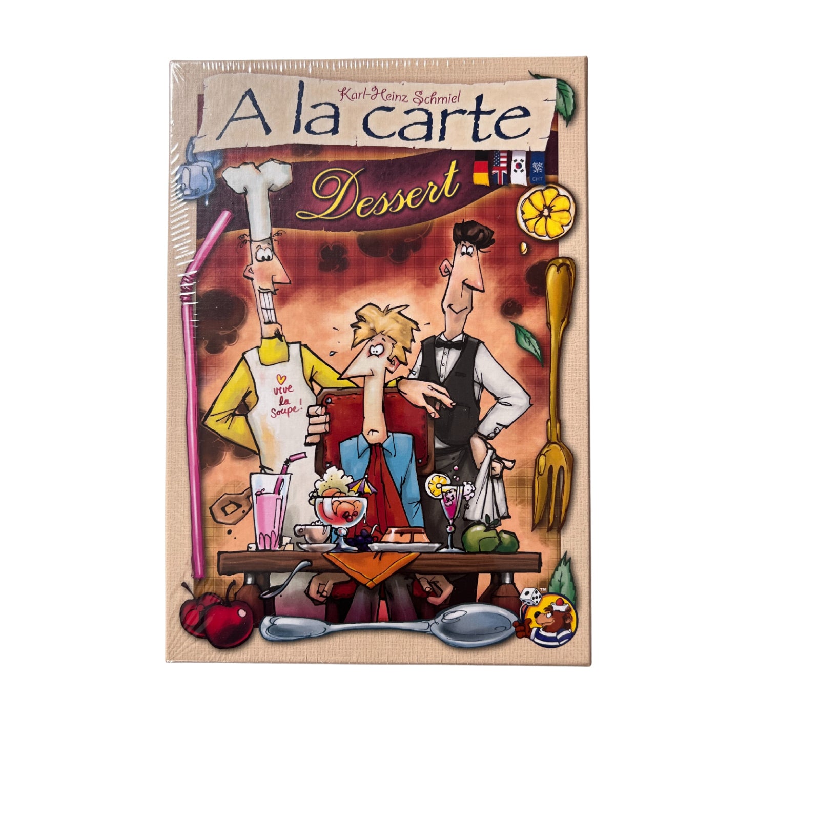 Spiel A la carte - Dessert Erweiterung Heidelberger Spieleverlag – SKU A13115 – Gesellschaftsspiel neu kaufen bei Brettspielimperium